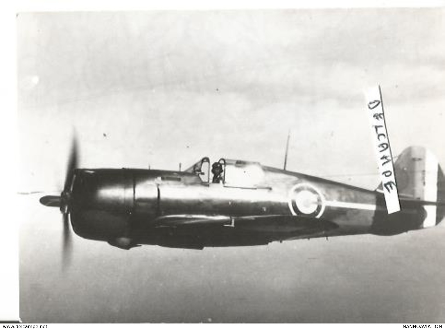 PHOTO AVION CURTISS H75 A  N°234 SERGENT MUSELLI DU GC 1/5 RABAT OCT 1940  ARCHIVE CUICH  12X8CM - 1946-....: Era Moderna