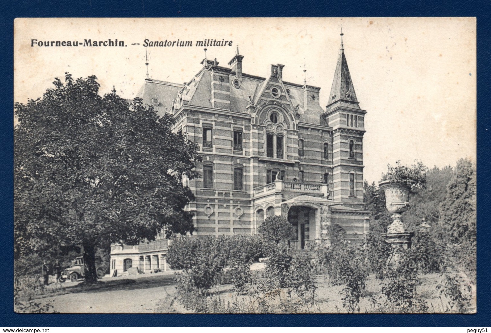 Fourneau - Marchin. Sanatorium Militaire. Franchise Sanatorium Marchin. 1923 - Marchin