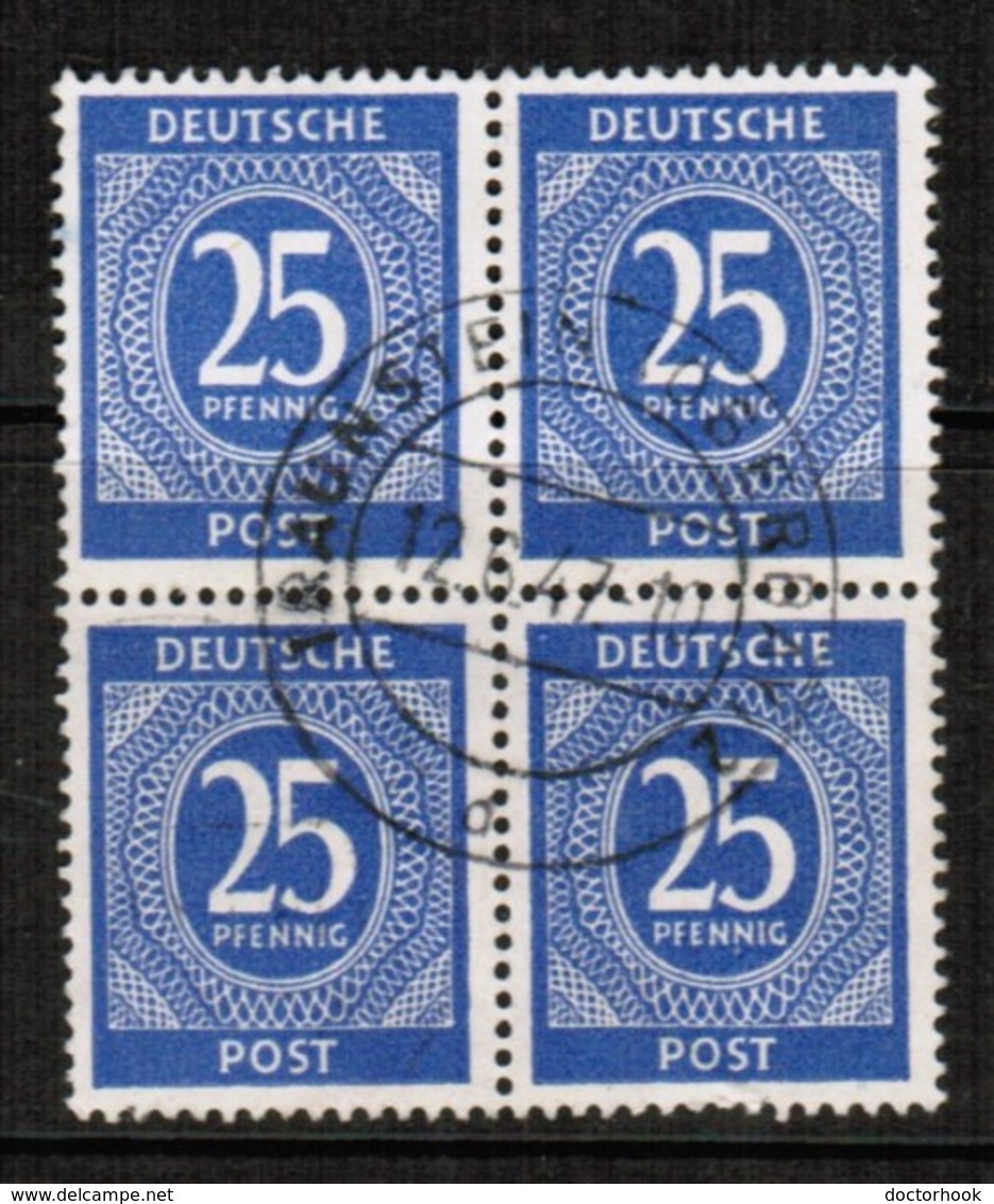 GERMANY  Scott # 545  VF USED BLOCK Of 4 (Stamp Scan # 473) - Other & Unclassified