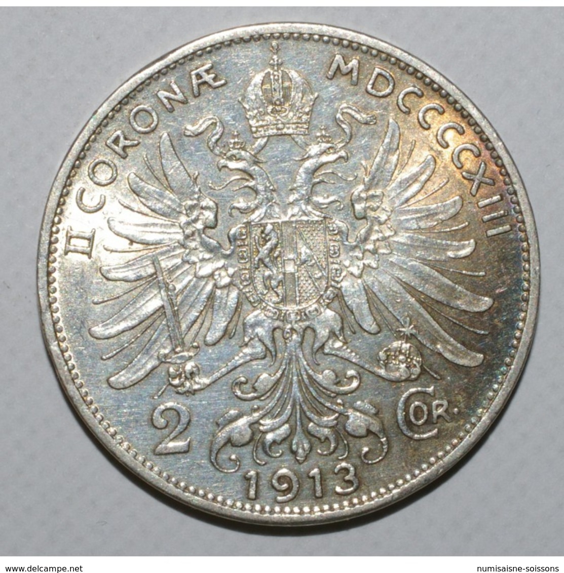 AUSTRIA - 2 CORONA 1913 - TRES TRES BEAU - - Austria