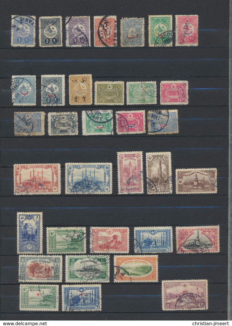 Turquie  Turkey  Lot De 67 Timbres Oblitérés - Autres & Non Classés