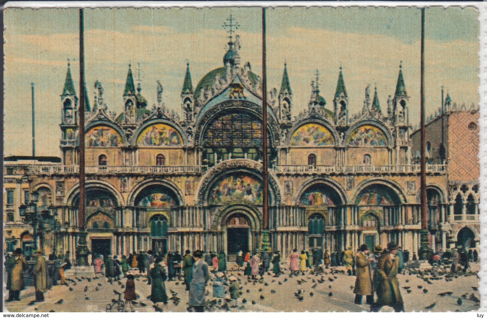 VENEZIA Basilica Di S. Marco, Viaggiata Poste Vaticane, Taxe,  Nachgebühr, Nachporto Ö  1958 - Venetië (Venice)