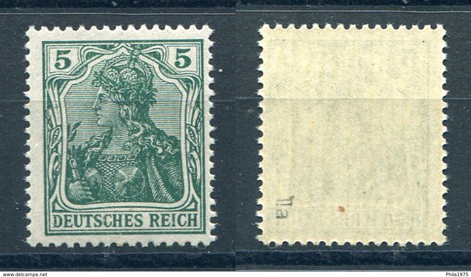 Deutsches Reich Michel-Nr. 85IIa Postfrisch - Geprüft - Ungebraucht
