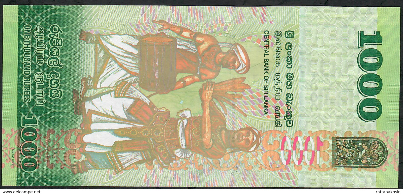 SRI LANKA P130 1000 RUPEES #S70 COMMEMORATIVE 2018 UNC. - Sri Lanka