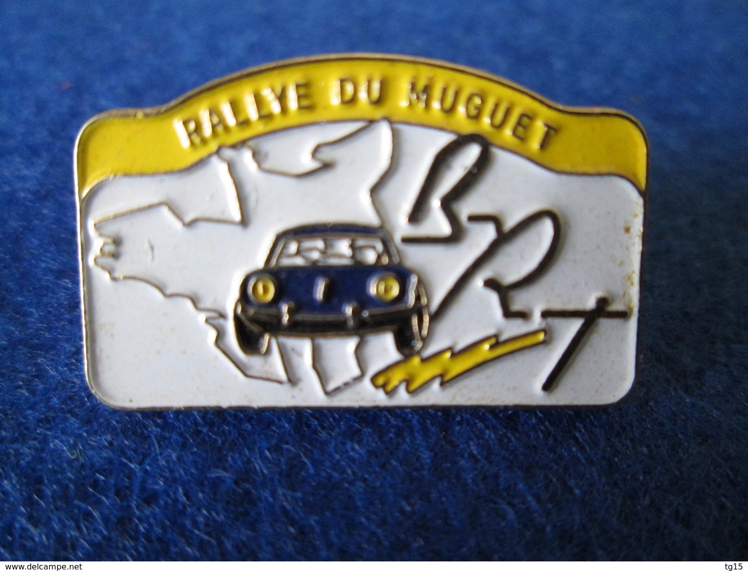 PIN'S   ALPINE RENAULT  A 110  BRT  RALLYE DU MUGUET - Rallye