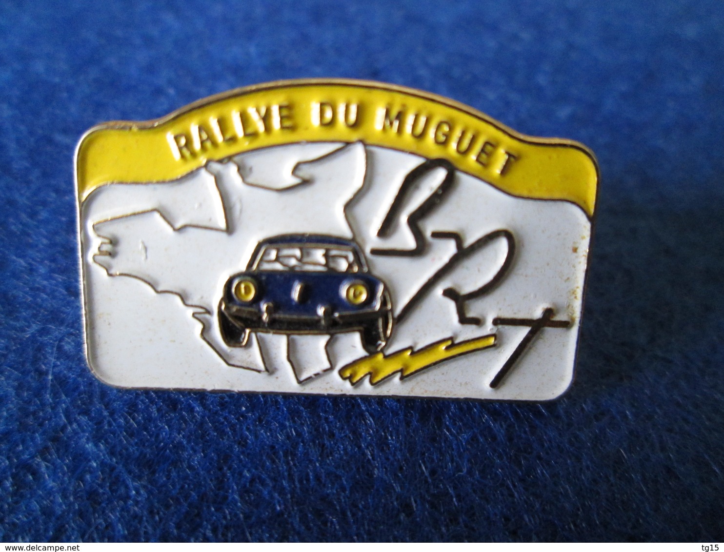 PIN'S   ALPINE RENAULT  A 110  BRT  RALLYE DU MUGUET - Rallye