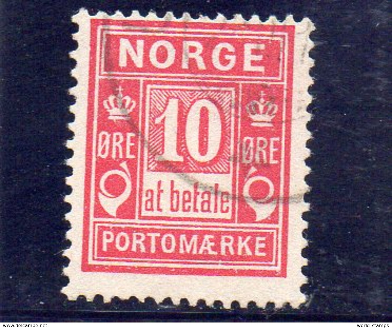 NORVEGE 1889-93 O - Usados