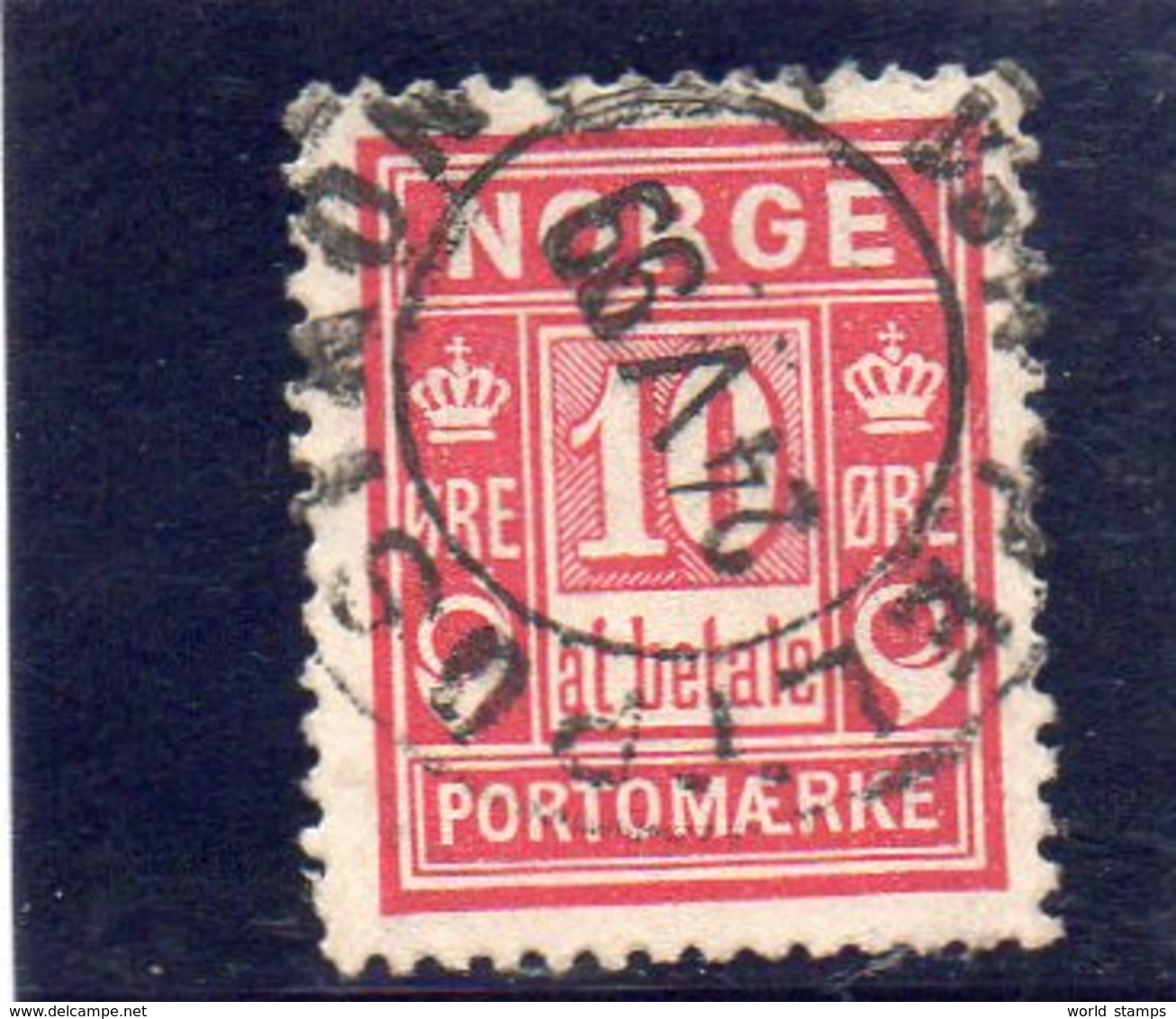 NORVEGE 1889-93 O - Oblitérés