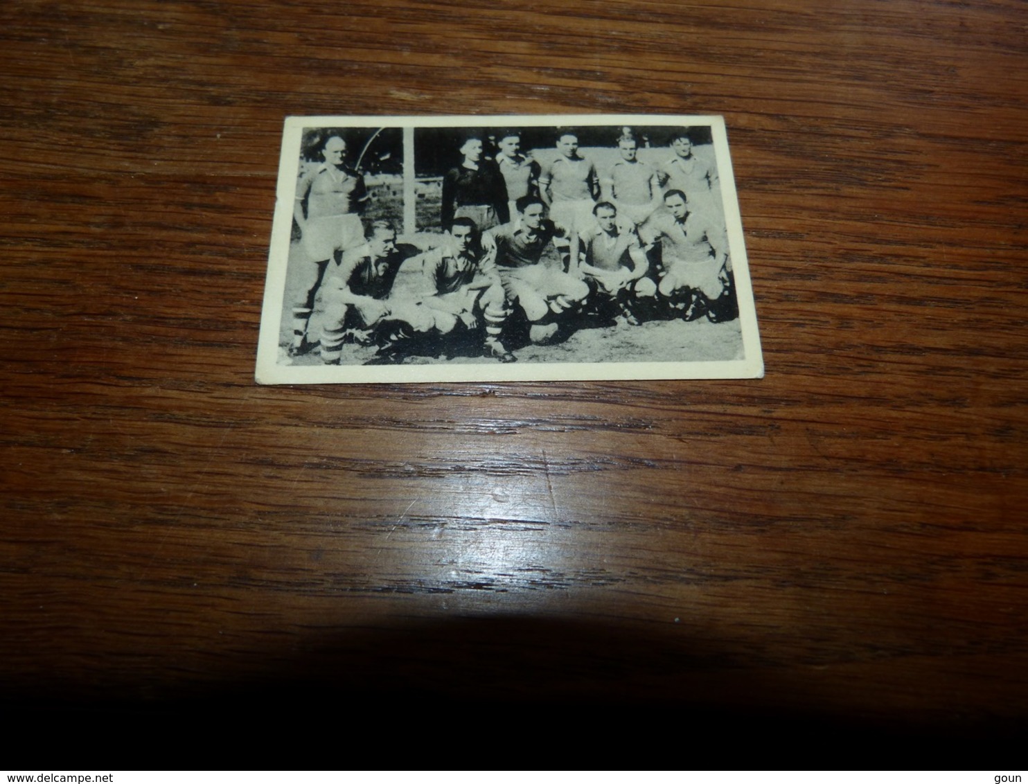 BC6-2-60 Rare Chromo / Photo 7x4,5cm Sport Années 30 Football Division 1 Ser A FC Renaix Ronse - Autres & Non Classés