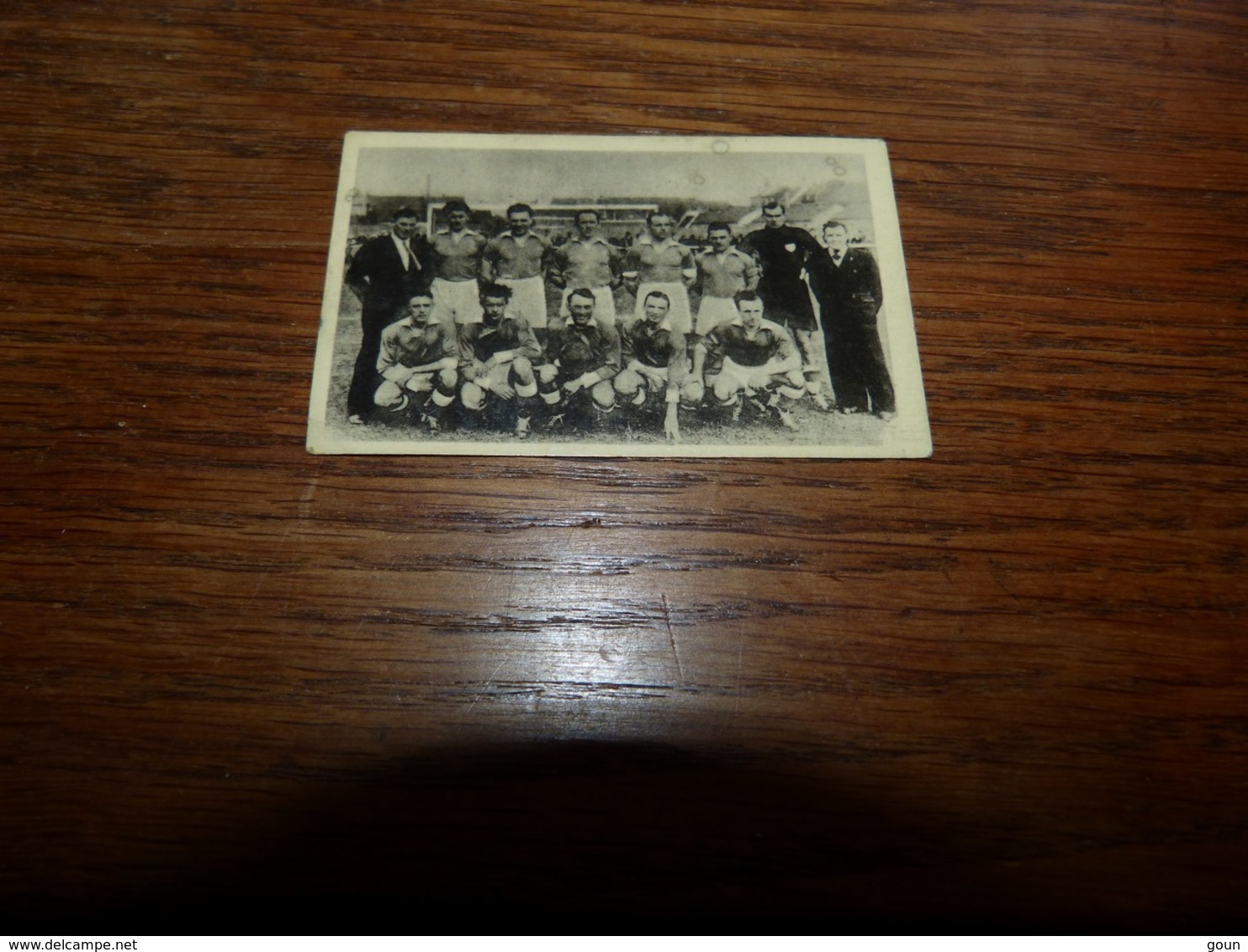 BC6-2-60 Rare Chromo / Photo 7x4,5cm Sport Années 30 Football Promotion A Stade Kortijk Courtrai - Other & Unclassified