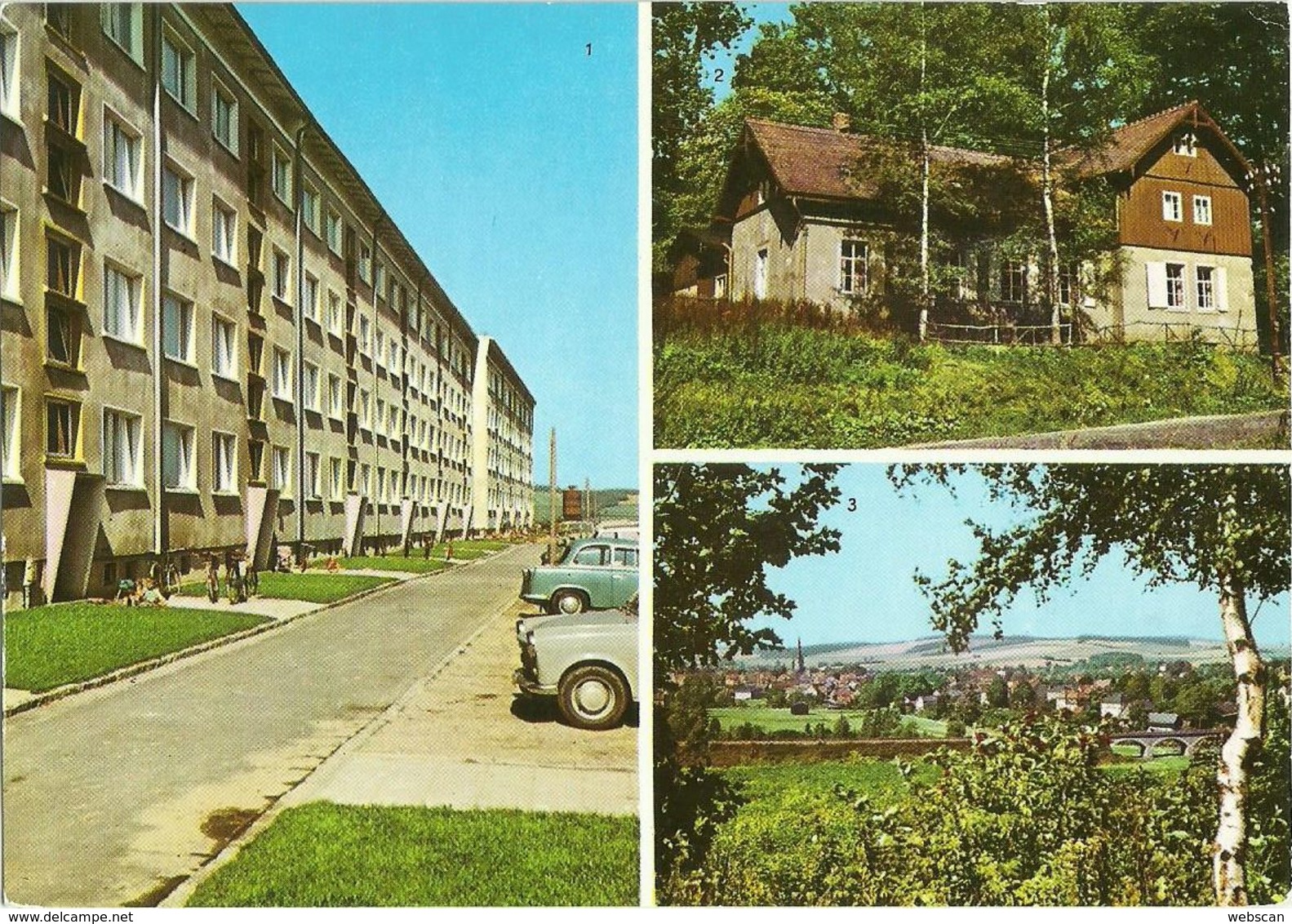 AK Neustadt Sachsen Mehrbild Farbfoto DDR  #2072 - Hohwald (Sachsen)