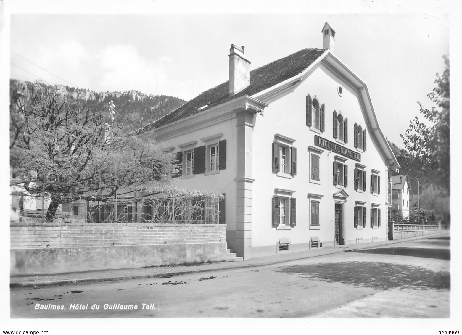 Suisse - Vaud VD - BAULMES - Hôtel Du Guillaume Tell - Baulmes