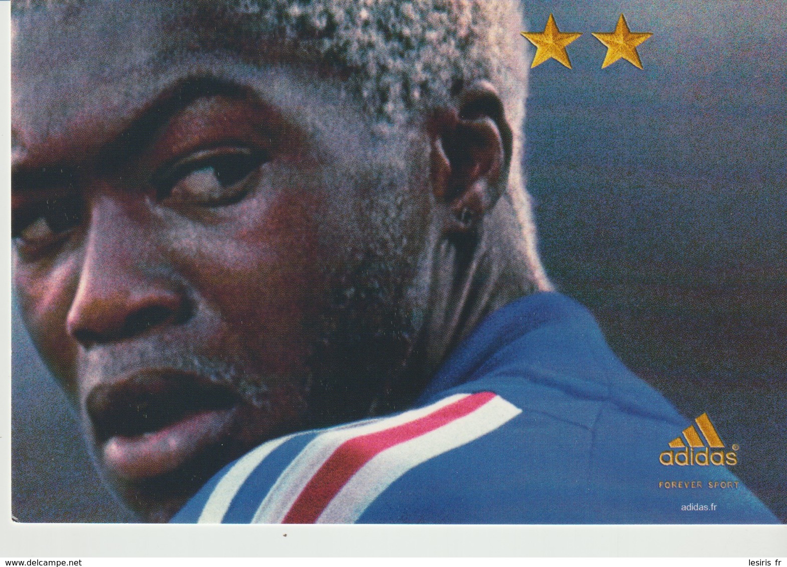 C.P. - JUIN 2002 - ON N'A QU'UNE SEULE CHOSE EN TÈTE - ADIDAS - DJIBRIL CISSE - FOOTBALL - Football