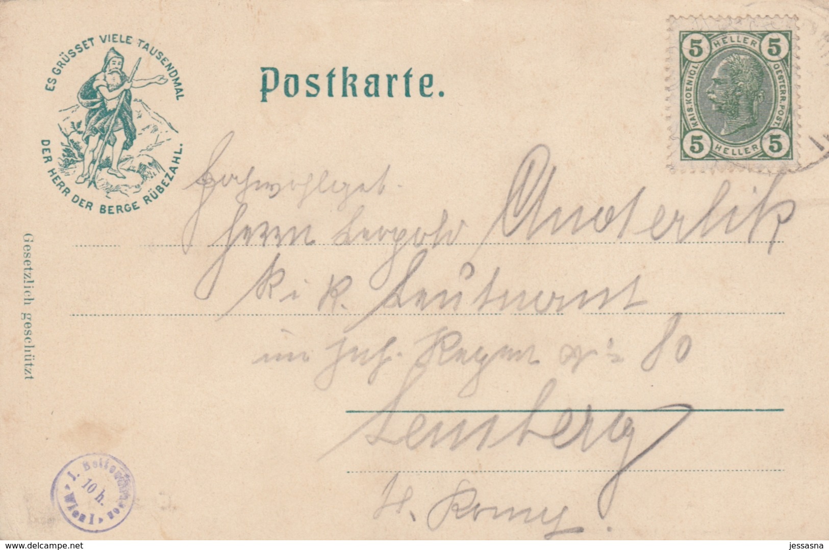 AK - Tschechien - TRAUTENAU (Trutnov) - Gesamtansicht 1907 - Tschechische Republik