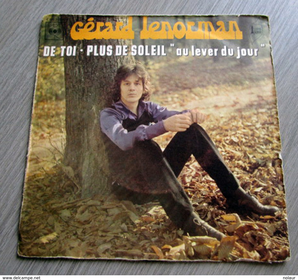 Gérard Lenorman ‎– De Toi • Plus De Soleil "Au Lever De Jour" - Autres - Musique Française