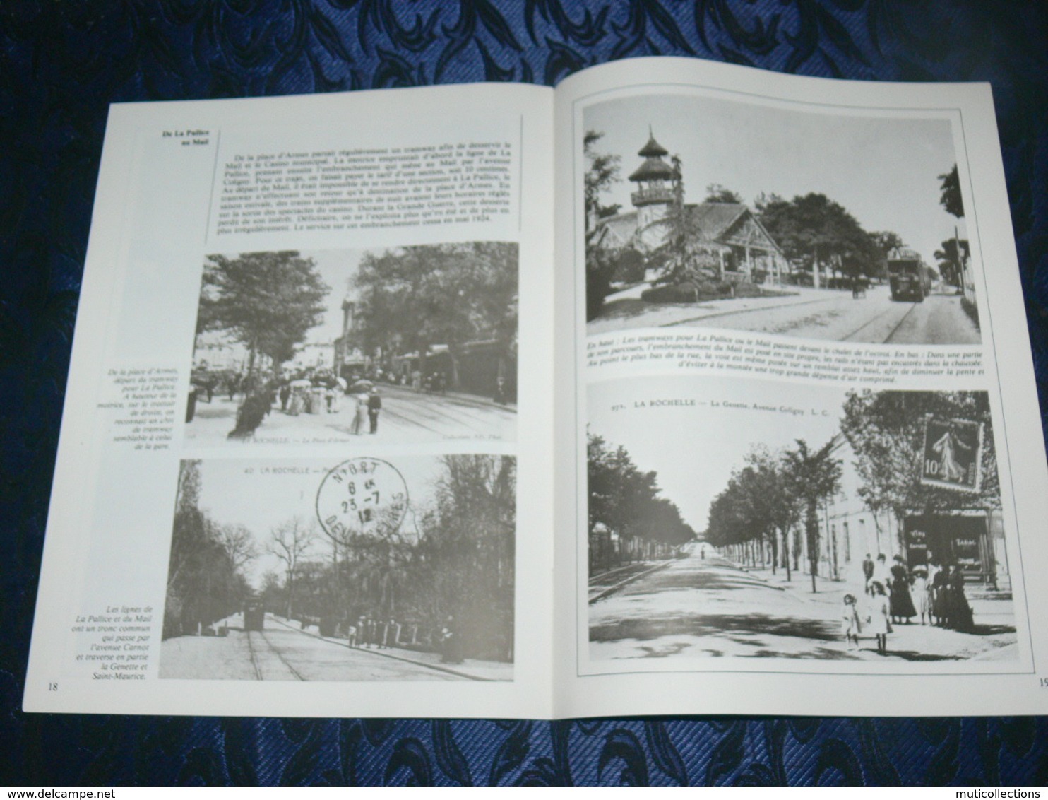 NOS DEUX CHARENTES EN CPA N° 26 / LA ROCHELLE TRAMWAY 1900  / SAINTES / ROCHEFORT / ROYAN / OLERON / SAUJON