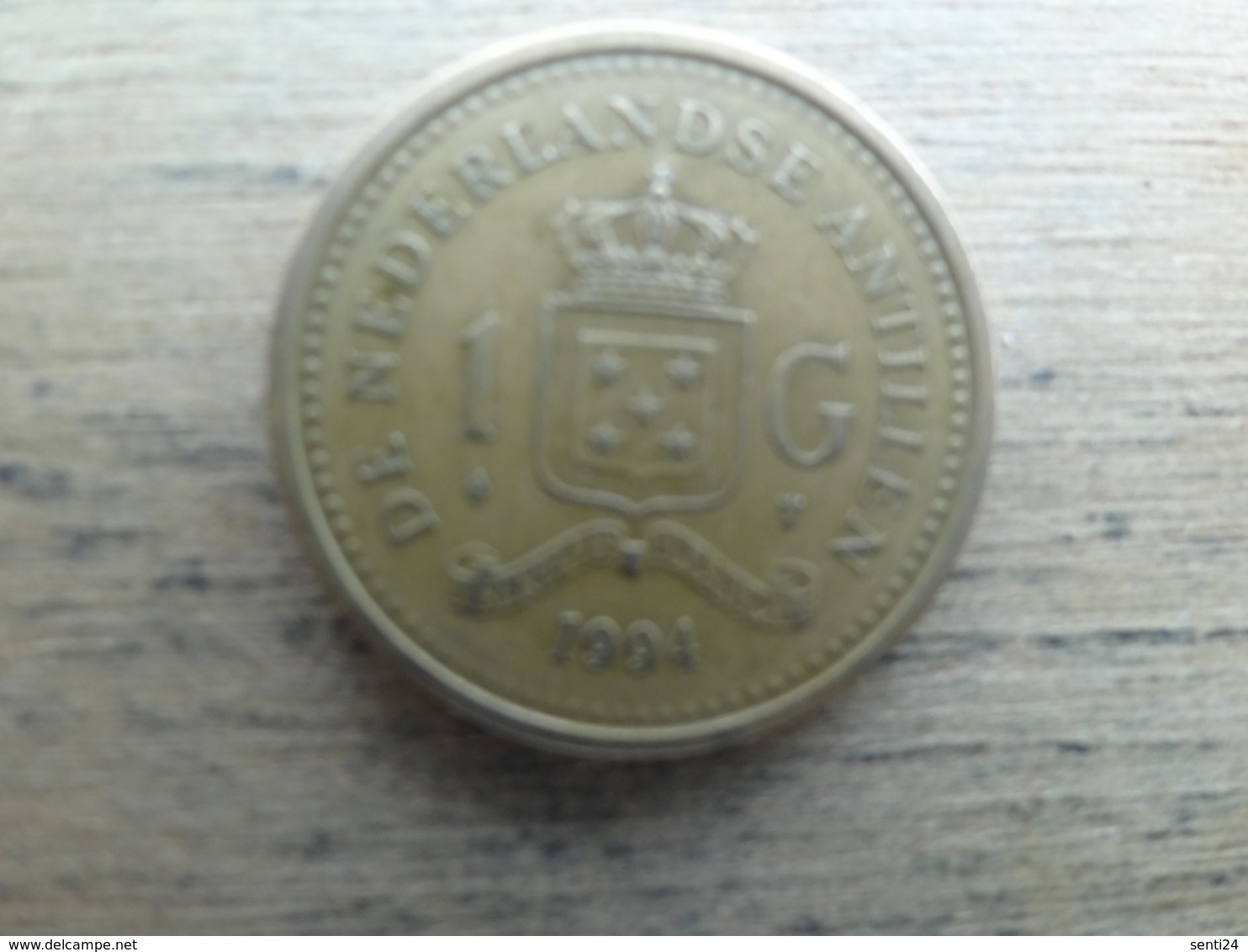 Antilles  Neerlandaises    1 Gulden  1994  Km 37 - Antilles Néerlandaises