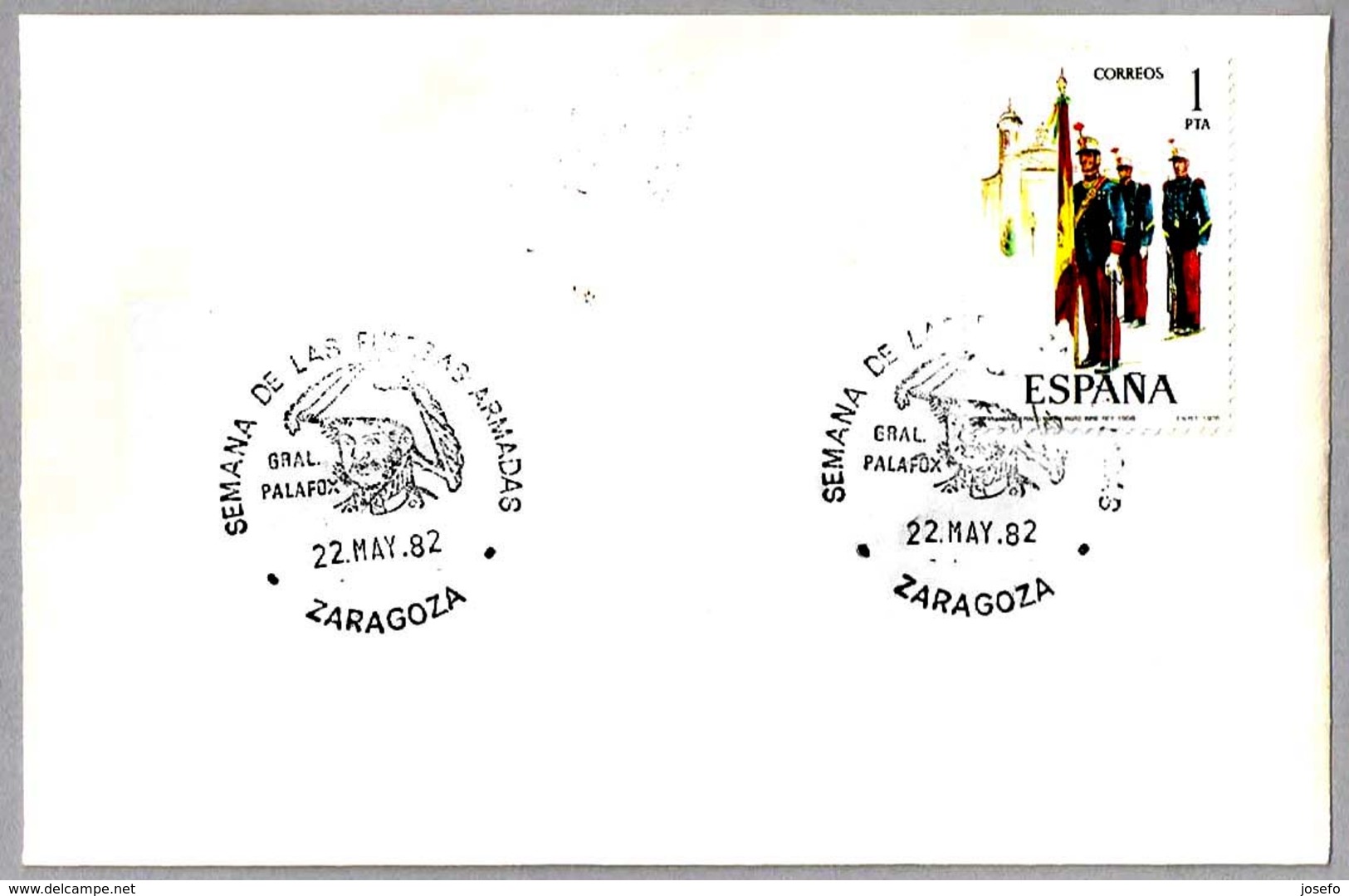 GENERAL PALAFOX -  Sitios De Zaragoza - Napoleon. Zaragoza, Aragon, 1982 - Napoleon