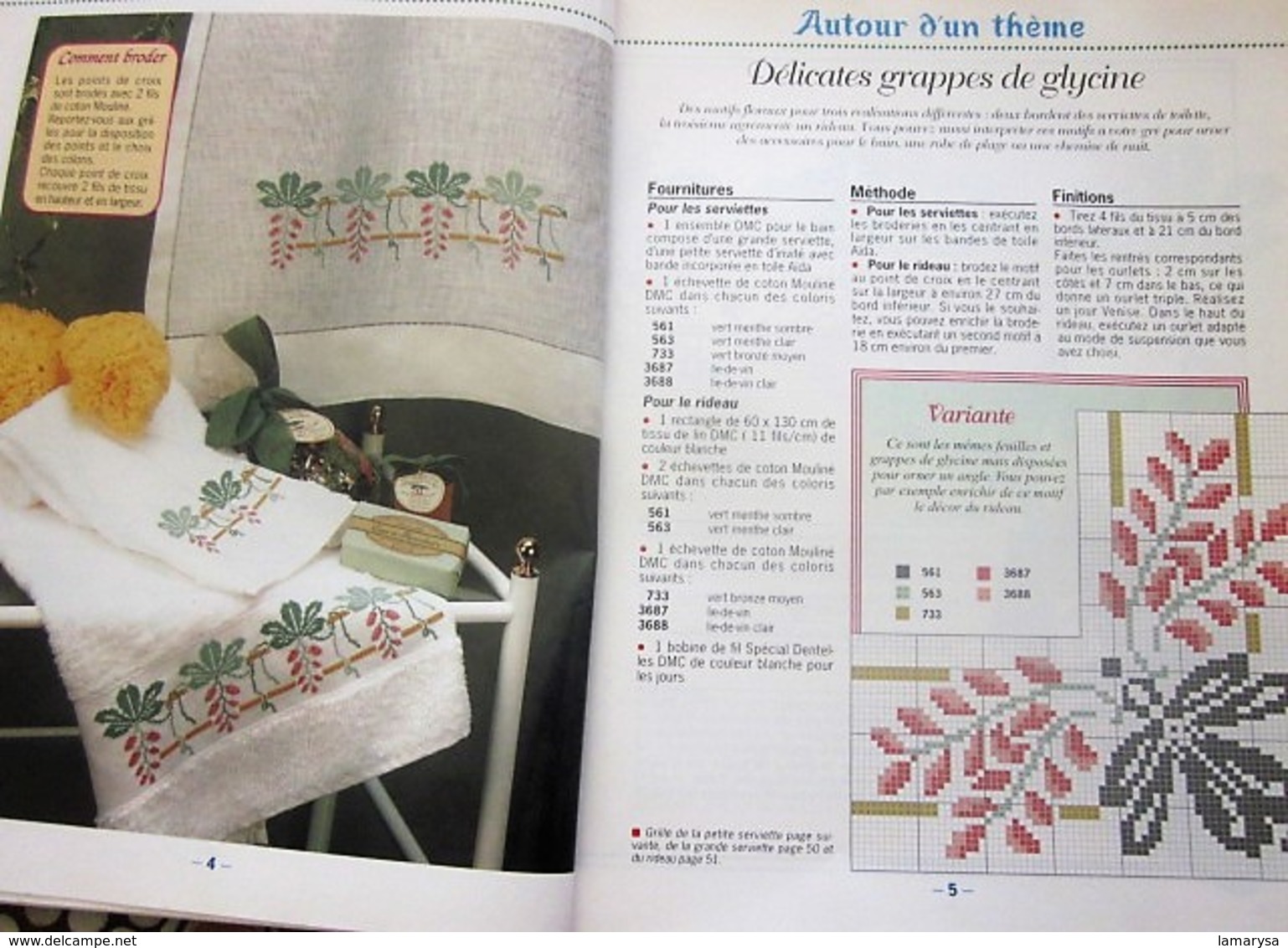 PLAISIRS DU POINT DE CROIX Avec GRILLES DE TOUS LES MODÈLES ET MOTIFS TRADITIONNELS DOSSIERS DU MOIS LOISIRS CRÉATIFS - Cross Stitch