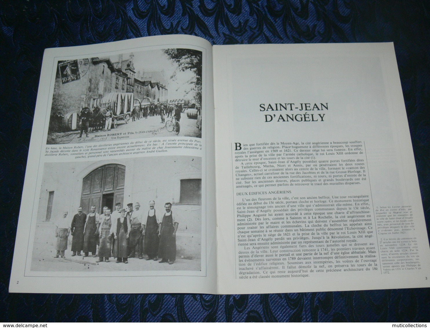 NOS DEUX CHARENTES EN CPA N° 29 /  SAINT JEAN D ANGELY 1900 / SAINTES / ROCHEFORT / ROYAN / OLERON / SAUJON - Poitou-Charentes