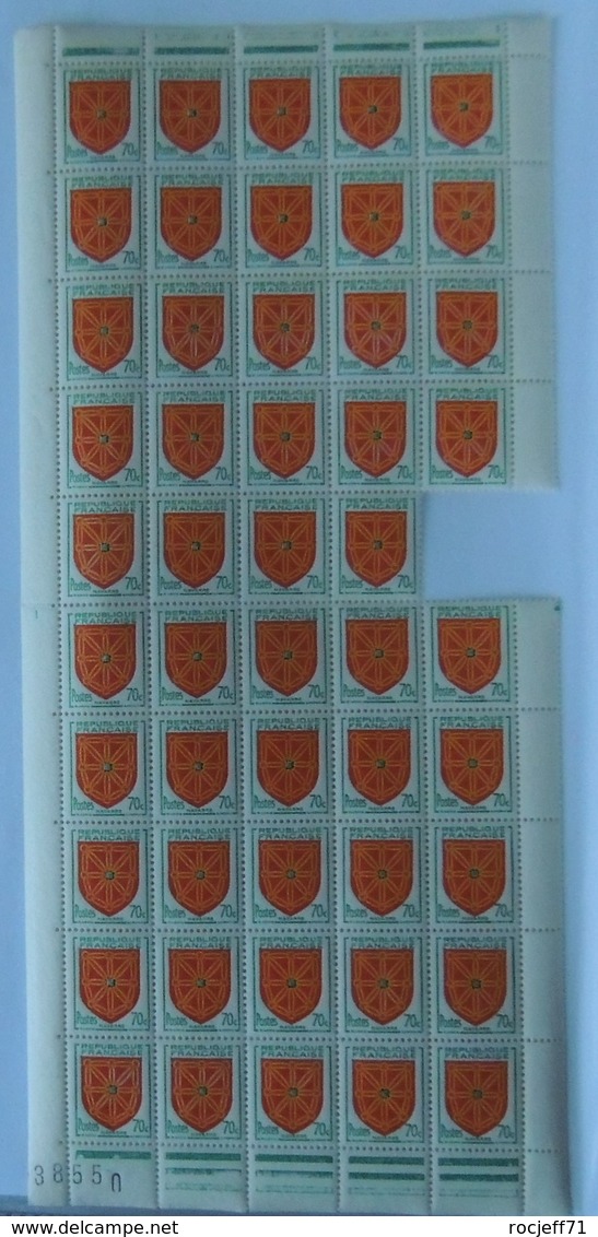 France - Collection De Blasons En Grands Blocs //  Tous **  - All MNH  -  18 Scans - Collections (sans Albums)