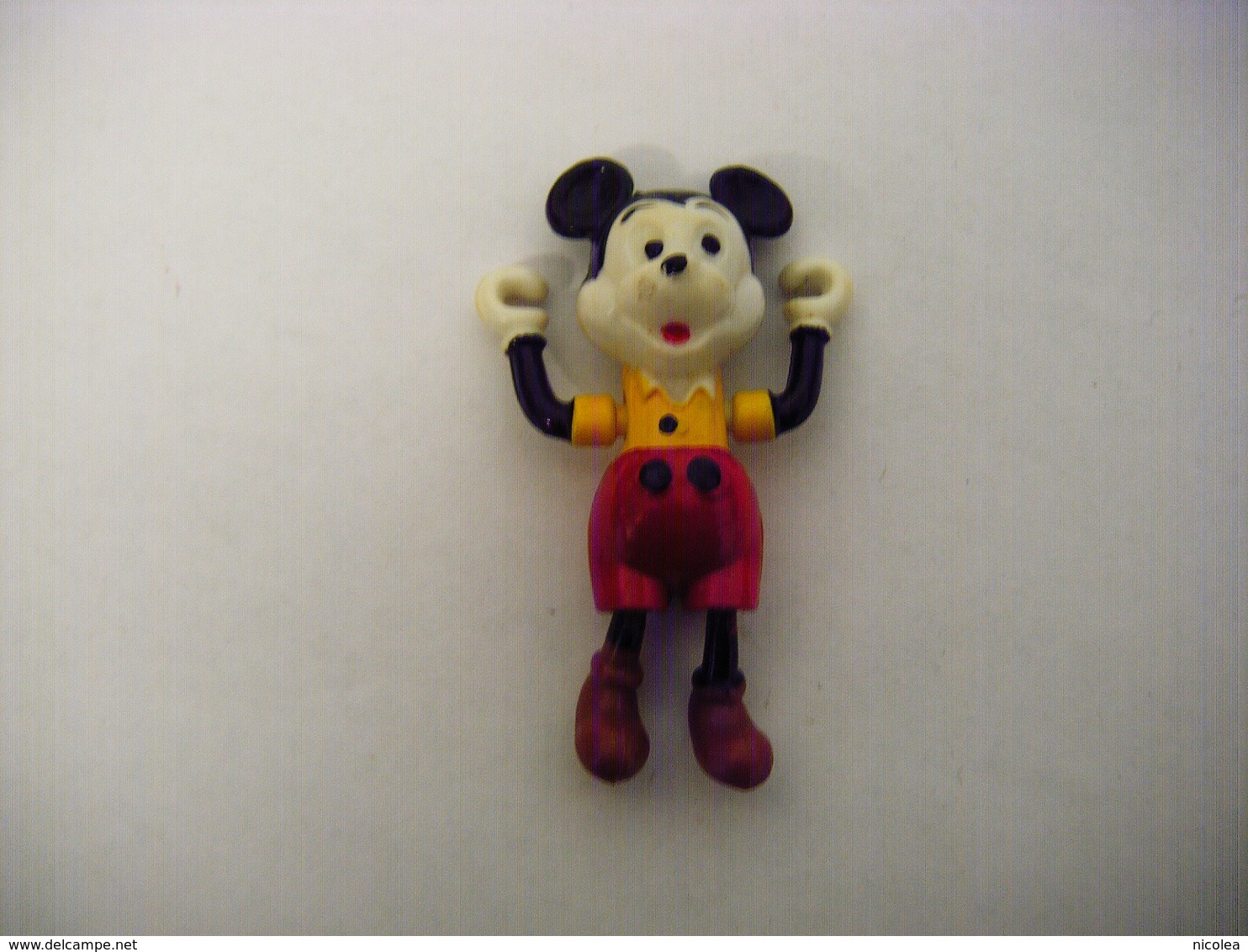 Mickey Ancienne Figurine Bras Et Jambes Articulés - Autres & Non Classés