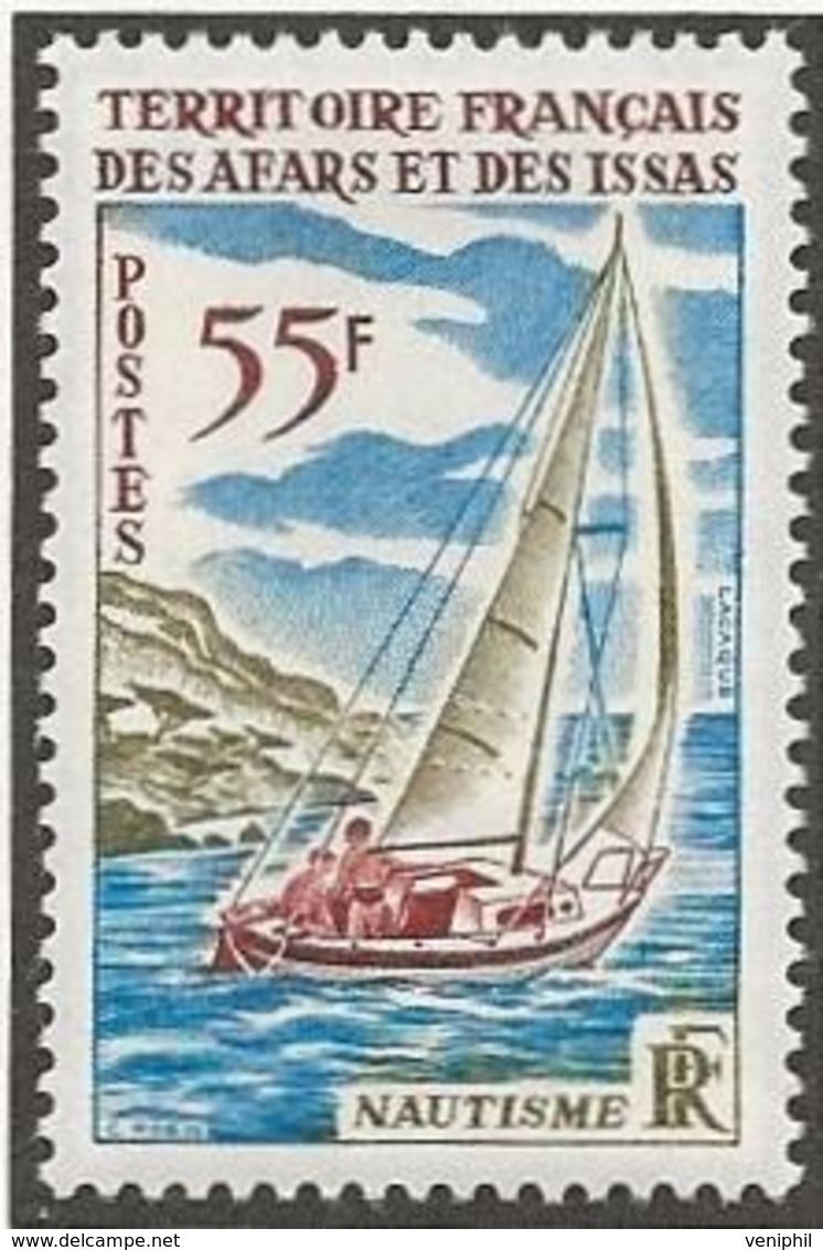 AFARS ET ISSAS - NAUTISME - TIMBRES N° 363-364 NEUF X - ANNEE 1970  -COTE 14 € - Ungebraucht