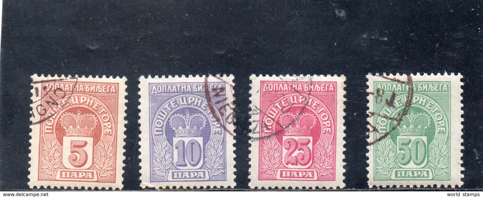 MONTENEGRO 1907 O - Montenegro