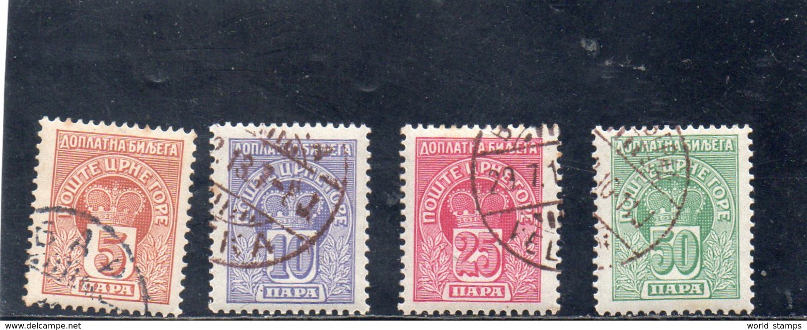 MONTENEGRO 1907 O - Montenegro