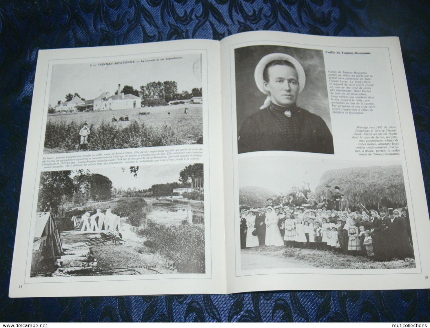 NOS DEUX CHARENTES EN CPA N° 32 /  TONNAY BOUTONNE 1900 / SAINTES / ROCHEFORT / ROYAN / OLERON / SAUJON