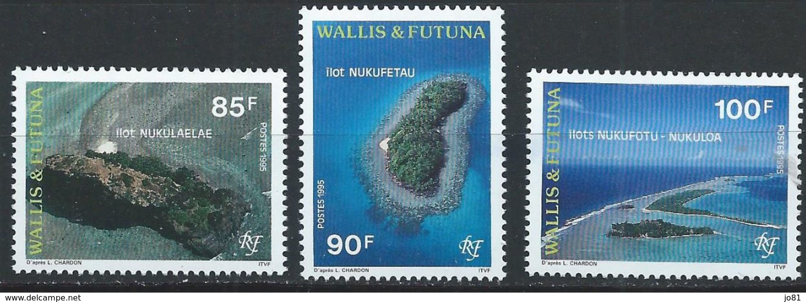 Wallis Et Futuna YT 473-475 XX / MNH - Neufs