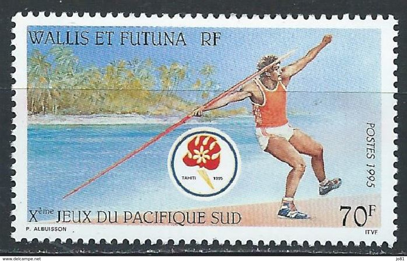 Wallis Et Futuna YT 479 XX / MNH Lancer De Javelot Sport - Neufs