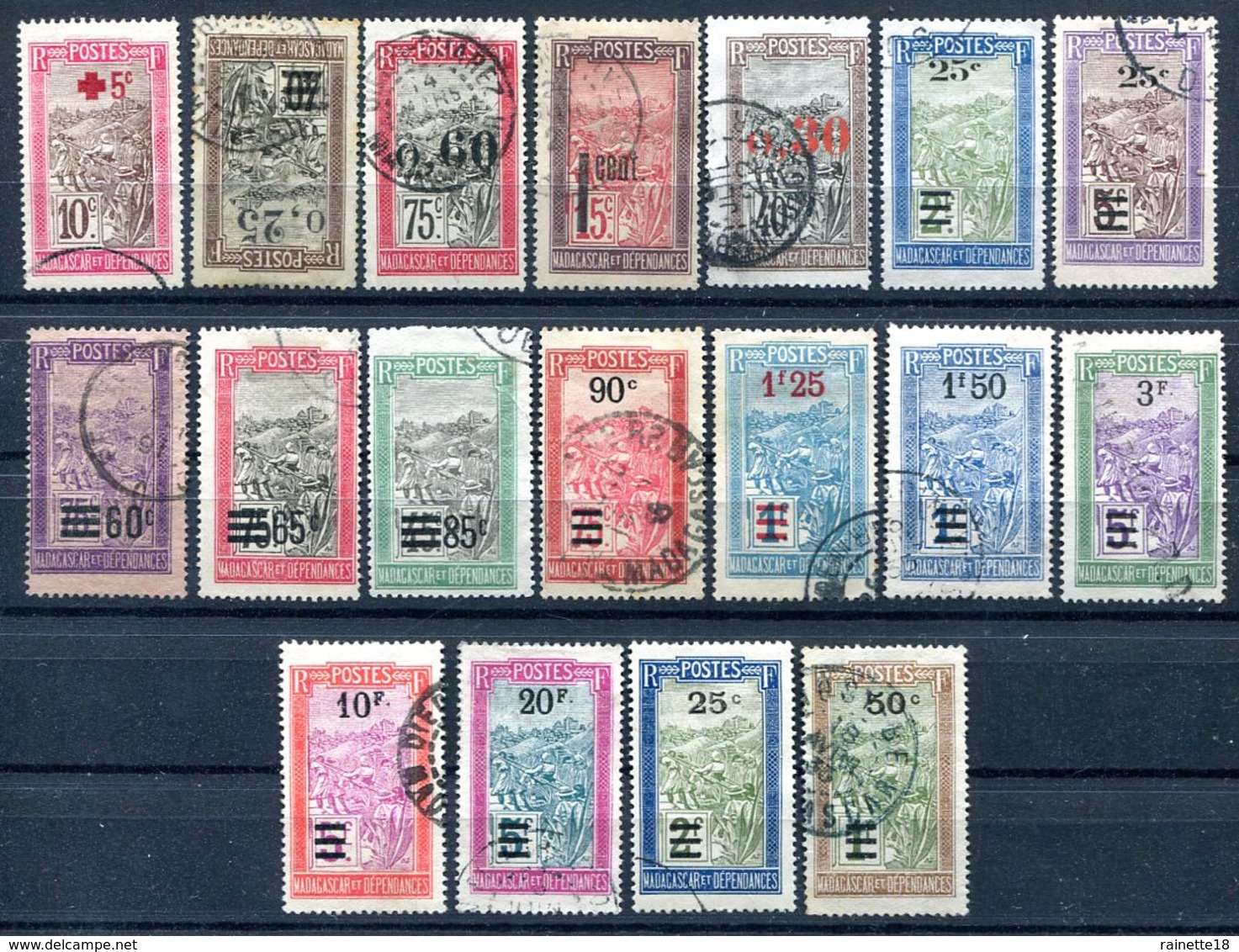 Madagascar       Entre Le 121 Et Le 189  Oblitérés - Used Stamps