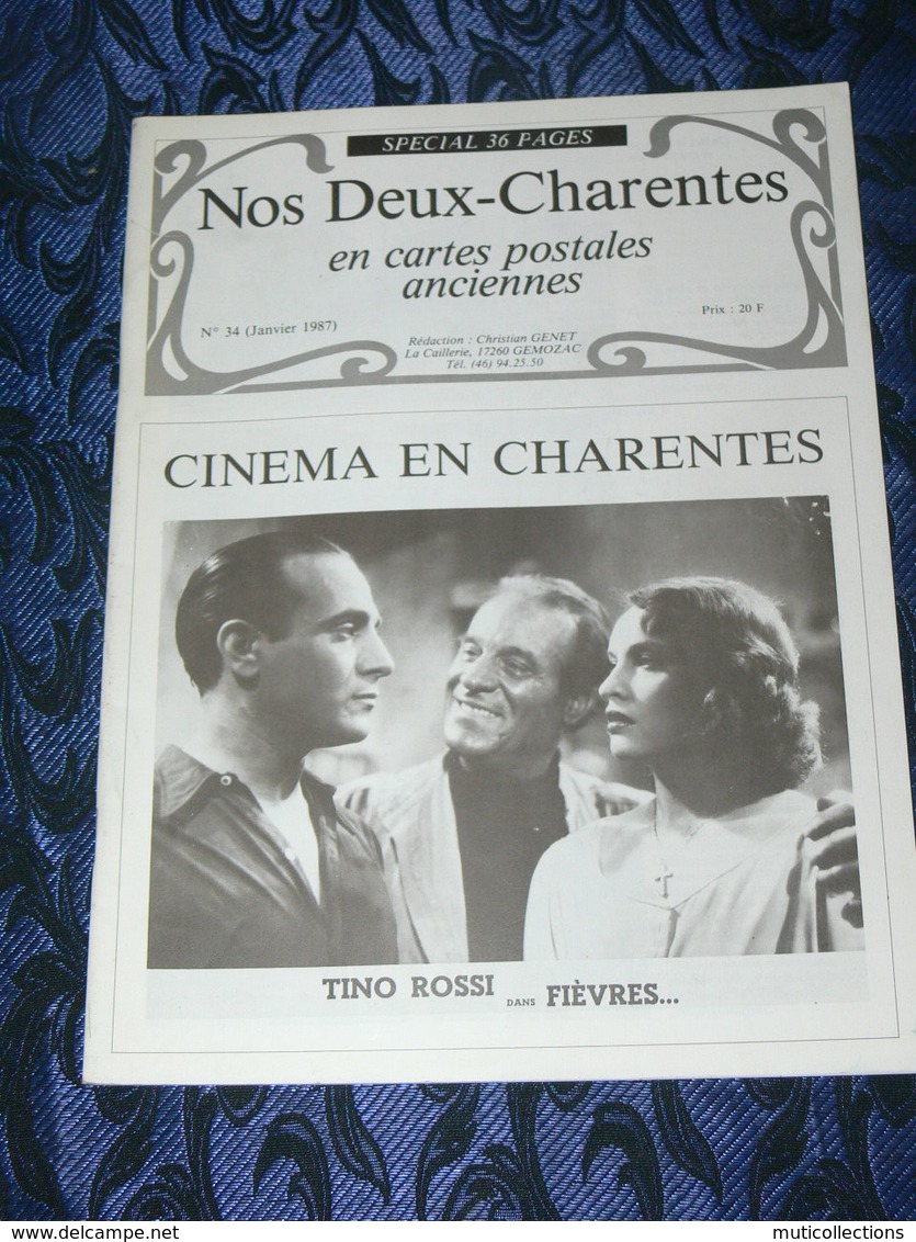 NOS DEUX CHARENTES EN CPA N° 34 / CINEMA STUDIO ROYAN  / SAINTES / ROCHEFORT / ROYAN / OLERON / SAUJON - Poitou-Charentes