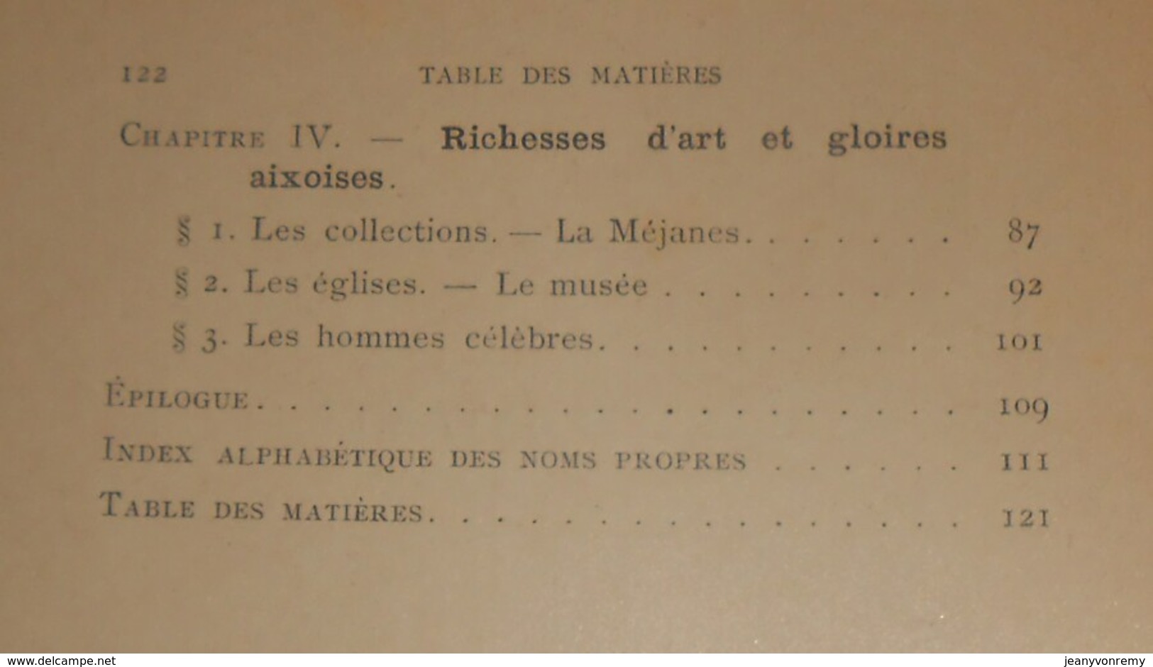 Aix En Provence. J. Charles Roux. 1907 - Livres Dédicacés