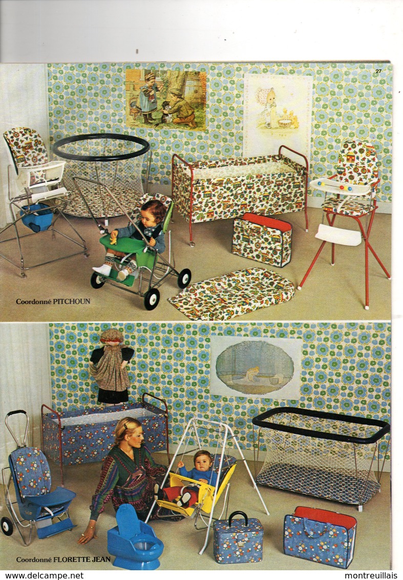 Catalogue BABY Relax De 1977, équipement Pour Bébé,, Lit, Baby-car, Vanity, Chaises Hautes, Couchage, 28 Pages - Matériel Et Accessoires