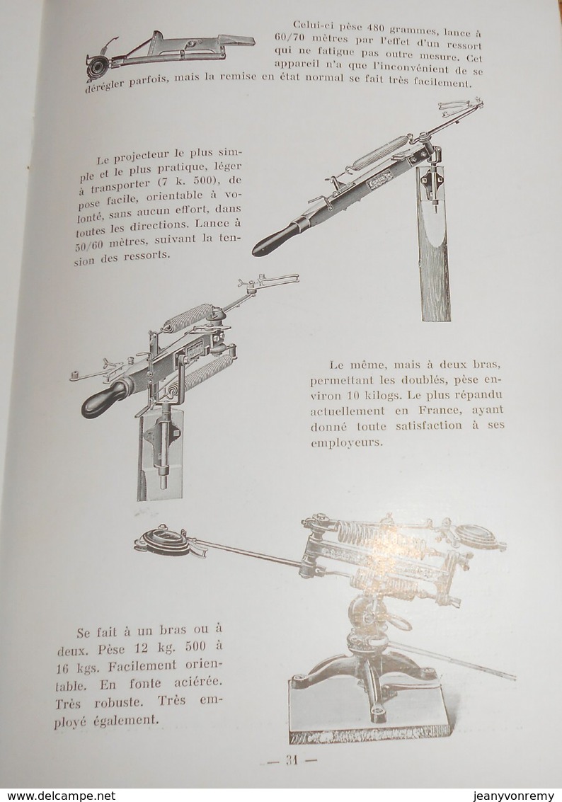 Le tir aux pigeons artificiels. E. de Chaumont.1933.