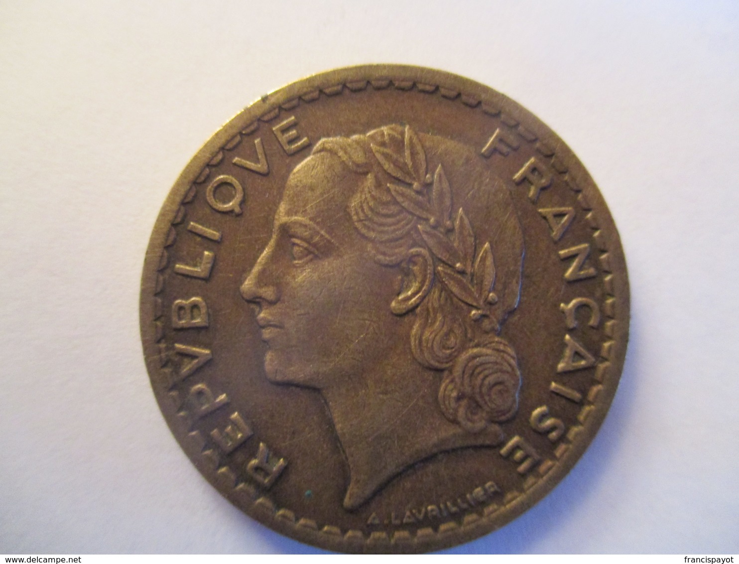 5 Francs 1946 Bronze-alu (rare) - 5 Francs