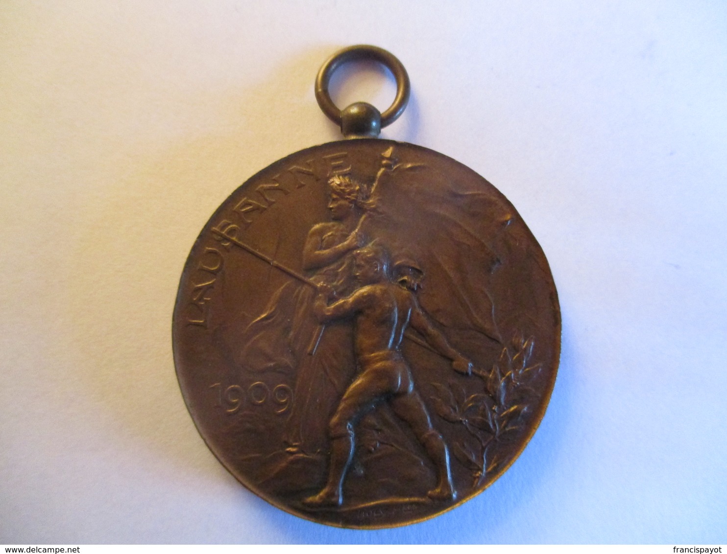 Suisse: Médaille Tir Fédéral, Lausanne 1909 - Non Classés