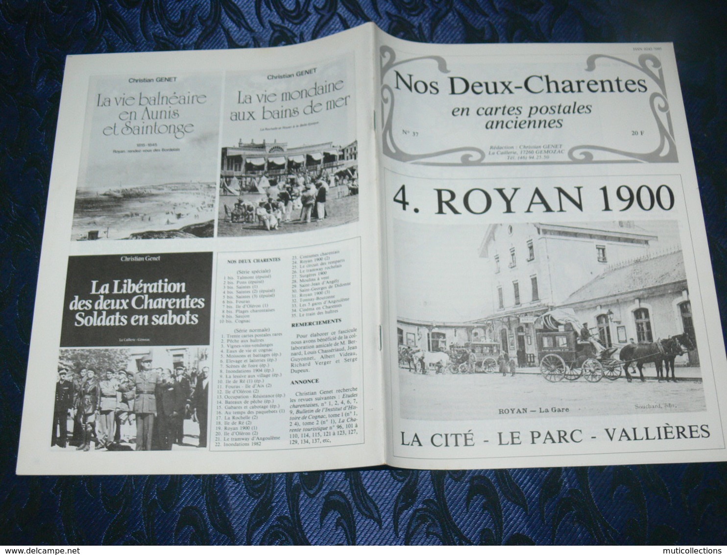 NOS DEUX CHARENTES EN CPA N° 37 / ROYAN PARC VALLIERES / SAINTES / ROCHEFORT / ROYAN / OLERON / SAUJON - Poitou-Charentes