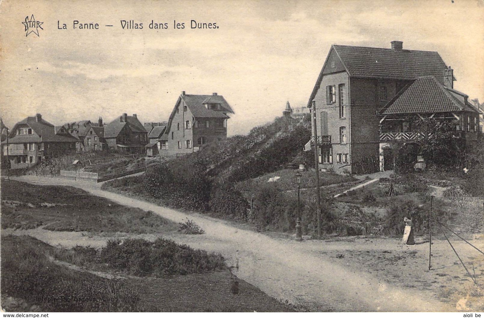 La Panne - Villas Dans Les Dunes. -  1920 - ( STAR) - De Panne