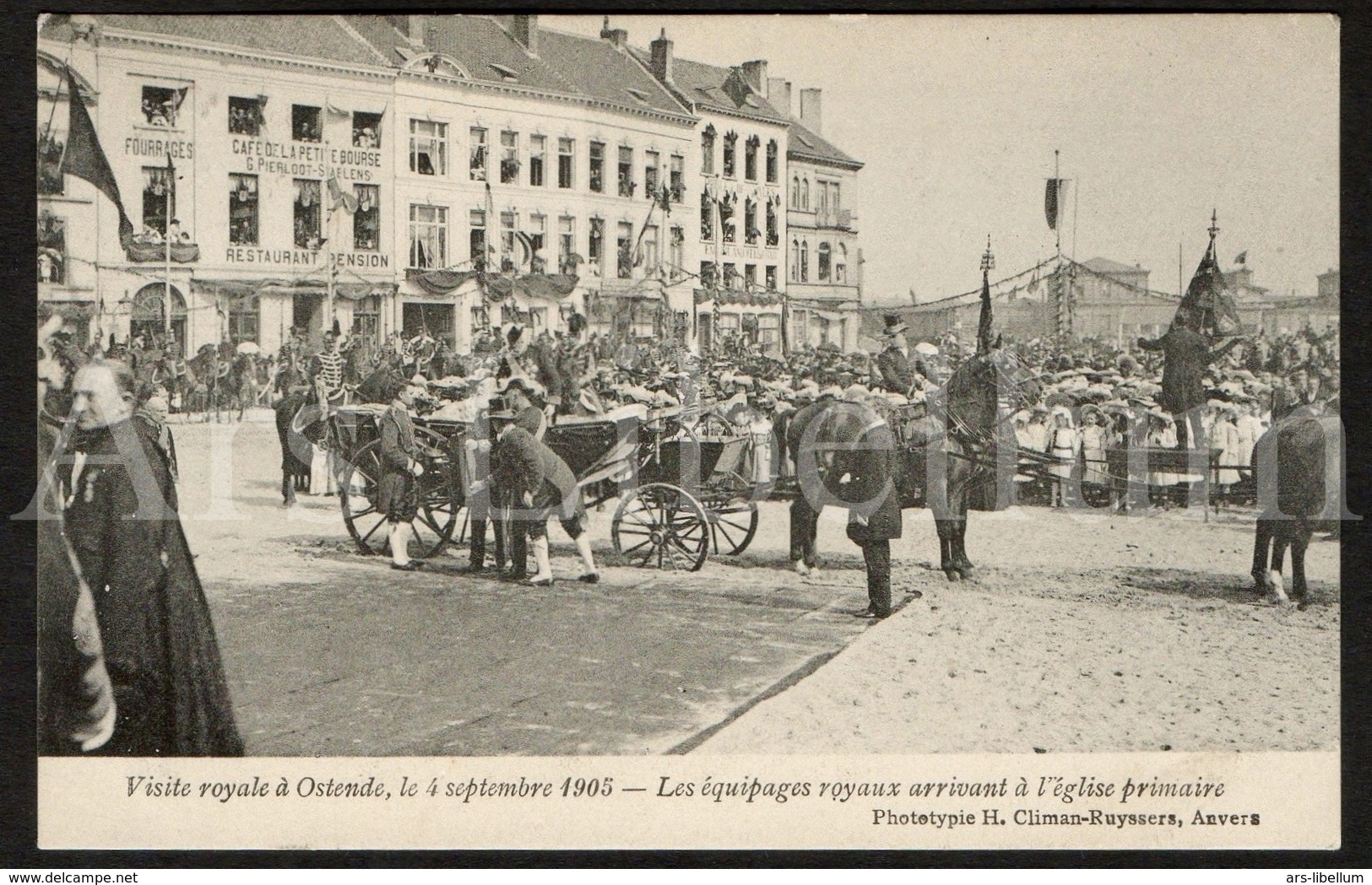 Postcard / CPA / ROYALTY / Belgique / België / Belgium / Koning Leopold II / Roi Leopold II / Oostende / 1905 - Oostende