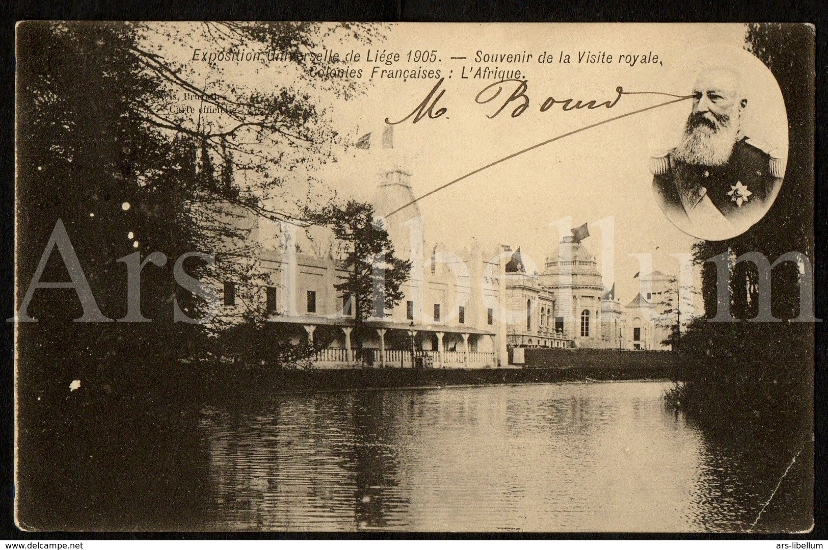 Postcard / CPA / ROYALTY / Belgique / België / 1905 / Koning Leopold II / Roi Leopold II / Exposition Universelle - Andere & Zonder Classificatie