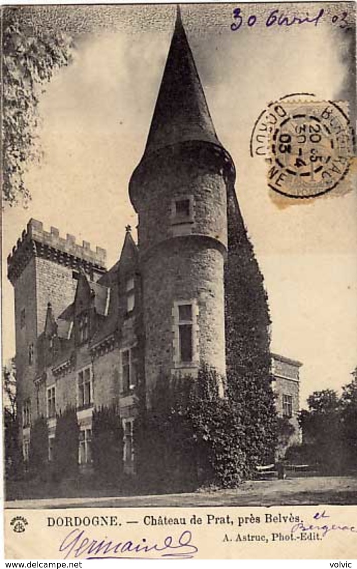24   Château De Prat Prés  BELVES - Trés Ancienne - Sonstige & Ohne Zuordnung