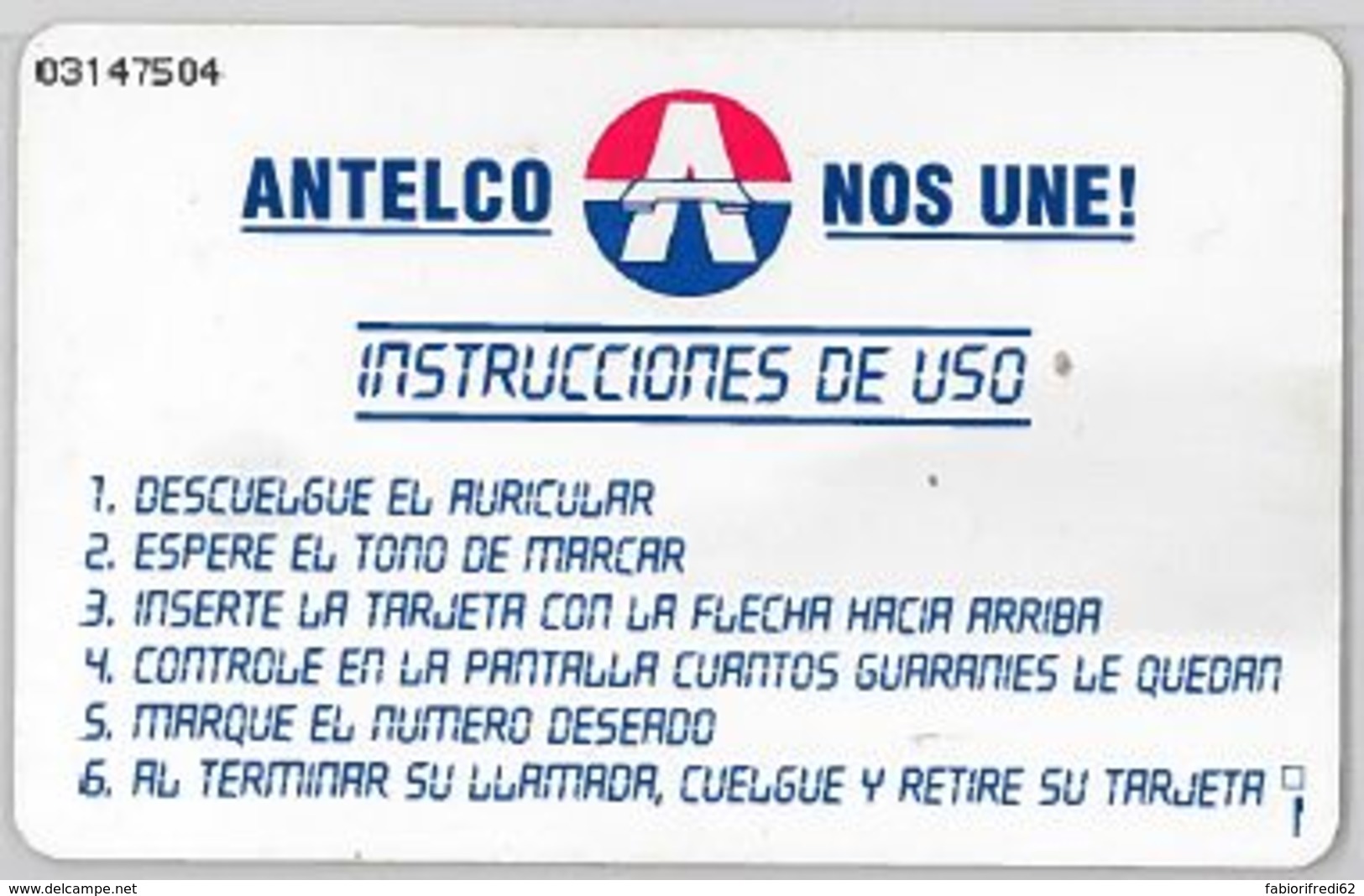 PHONE CARD - PARAGUAY (E44.38.3 - Paraguay