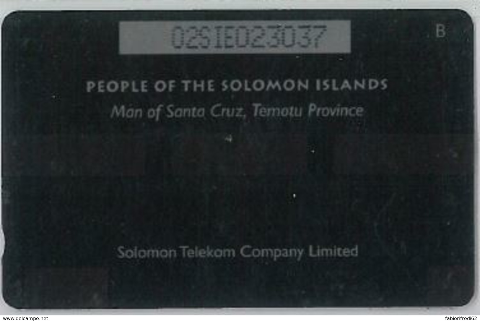 PHONE CARD - SOLOMON ISLAND (E44.39.2 - Solomon Islands