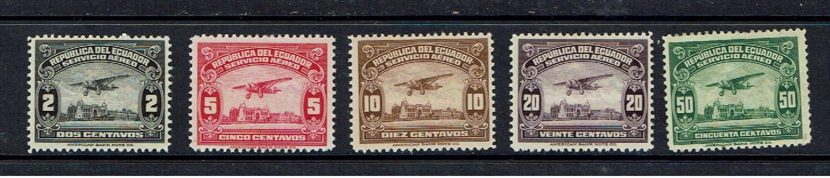 ECUADOR...EARLY AIRMAIL...mh - Ecuador