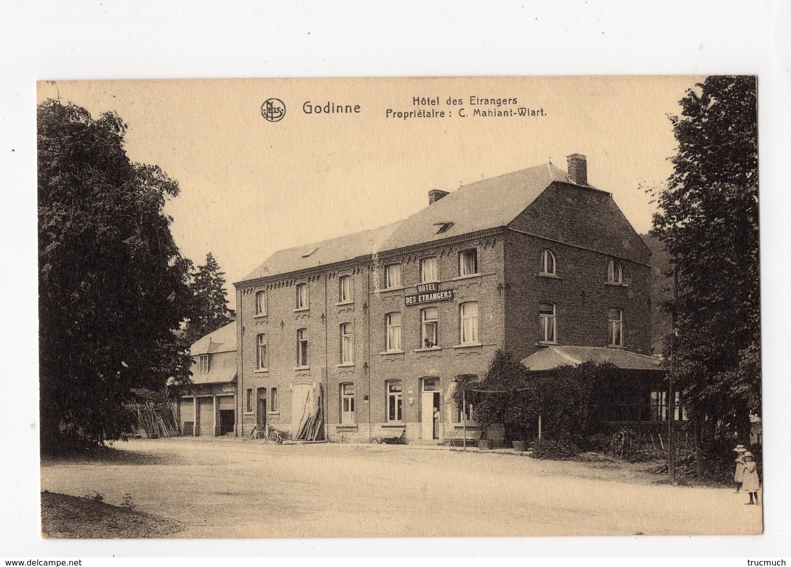 4 - GODINNE - Hôtel Des étrangers - Yvoir