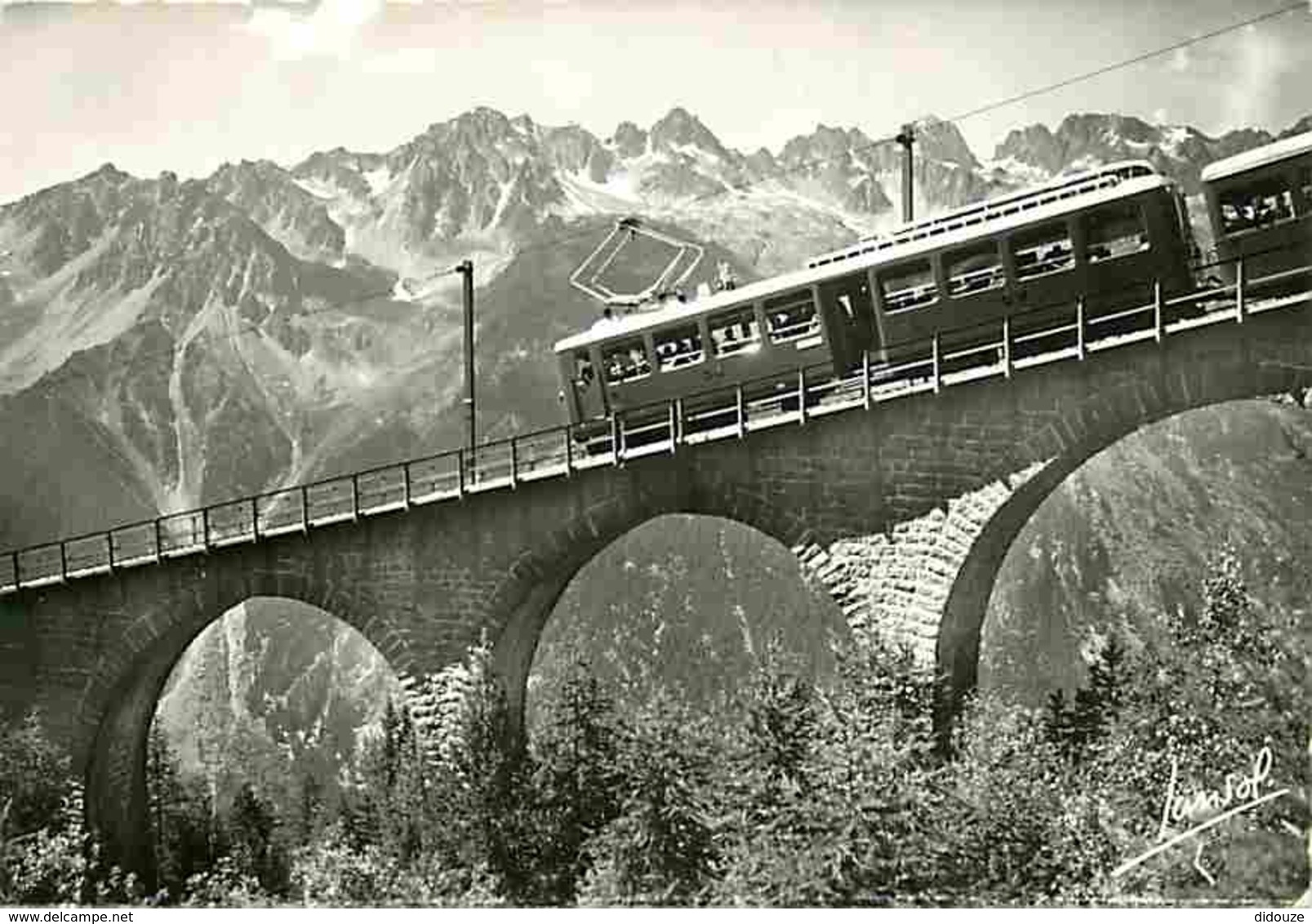 Trains - Le Train Du Montenvers - Chamonix - Le Chemin De Fer Du Montenvers - Les Aiguilles Rouges - Carte Neuve - Voir - Trenes