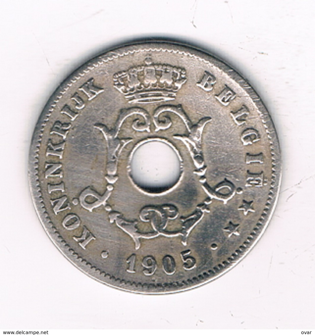 10 CENTIMES 1905 VL  BELGIE /2242/ - 10 Centimes